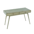**Table de bureau en bois avec deux tiroirs**